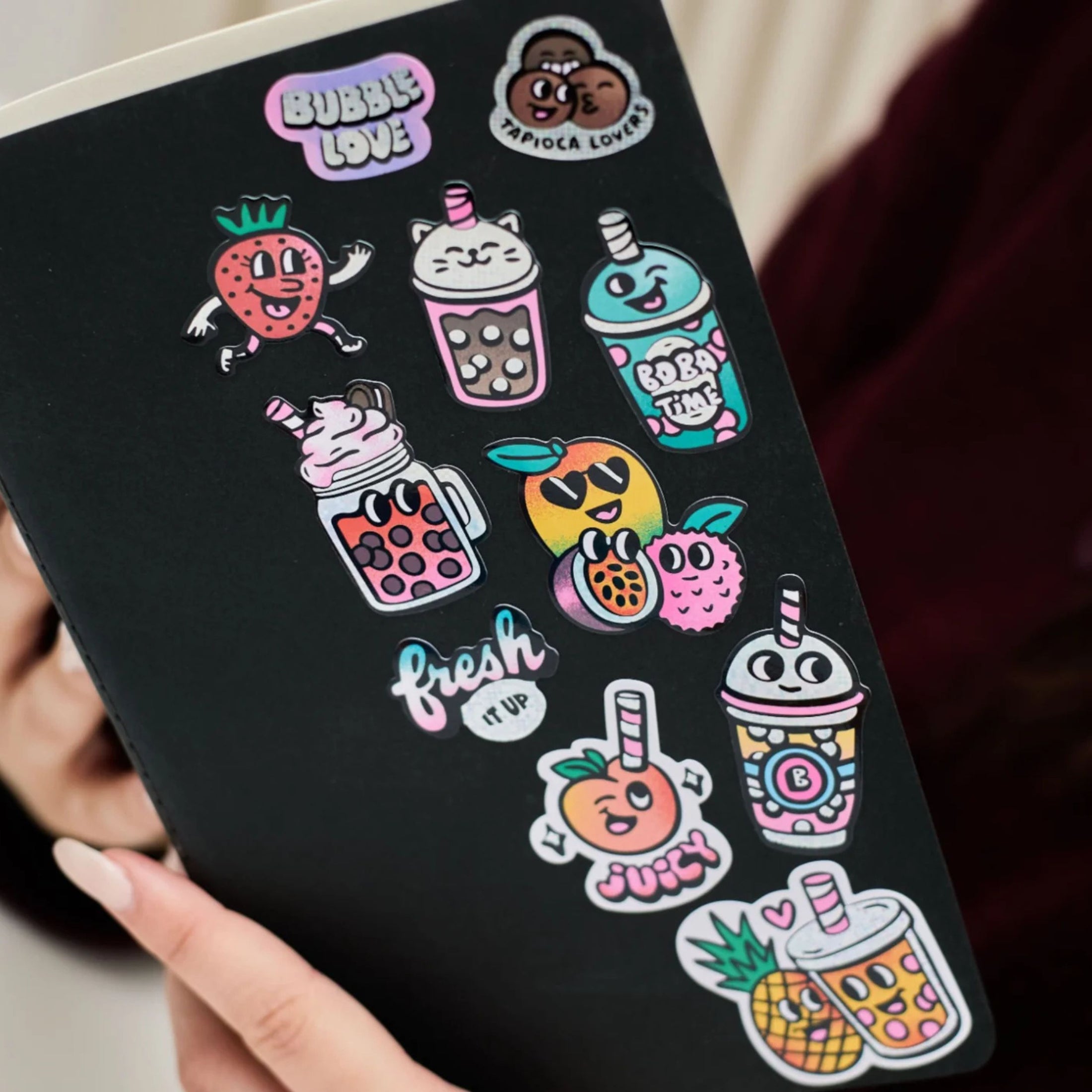 Παιδικά αυτοκόλλητα Big Bubble Tea Omy