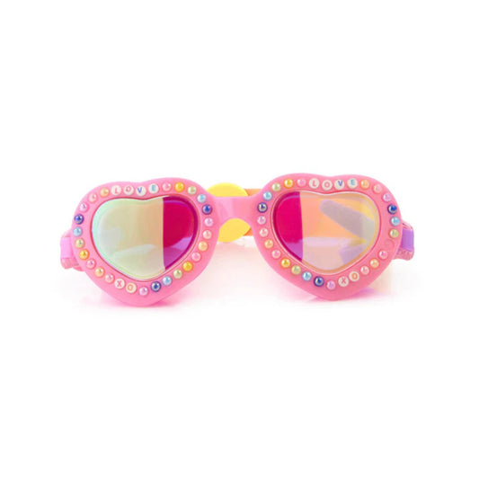 Παιδικά γυαλάκια θαλάσσης Charmed Two Hearts Pink Bling2o