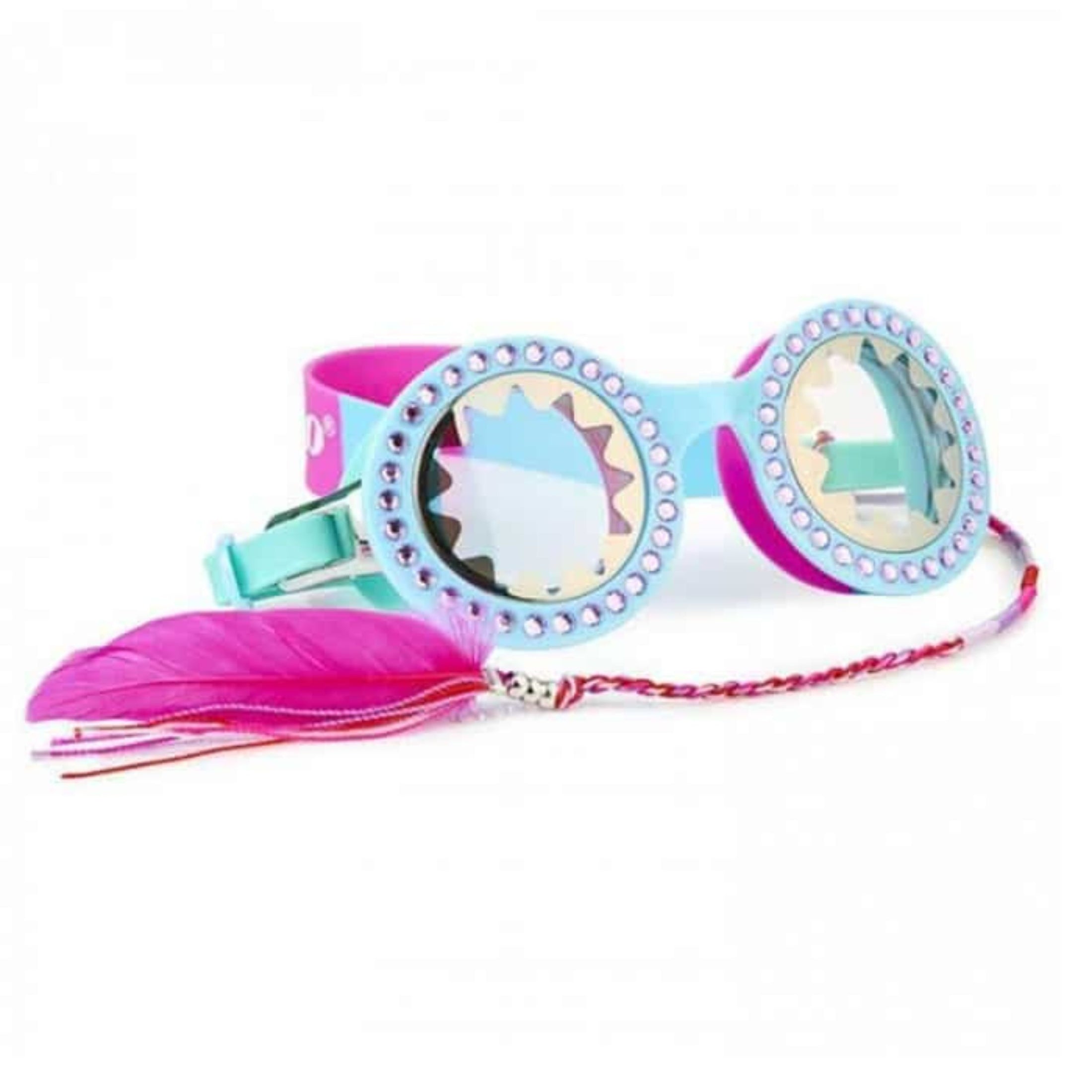 Παιδικά γυαλιά κολύμβησης Follow Your Dreams Blue Chill για 6+ετών Bling2o