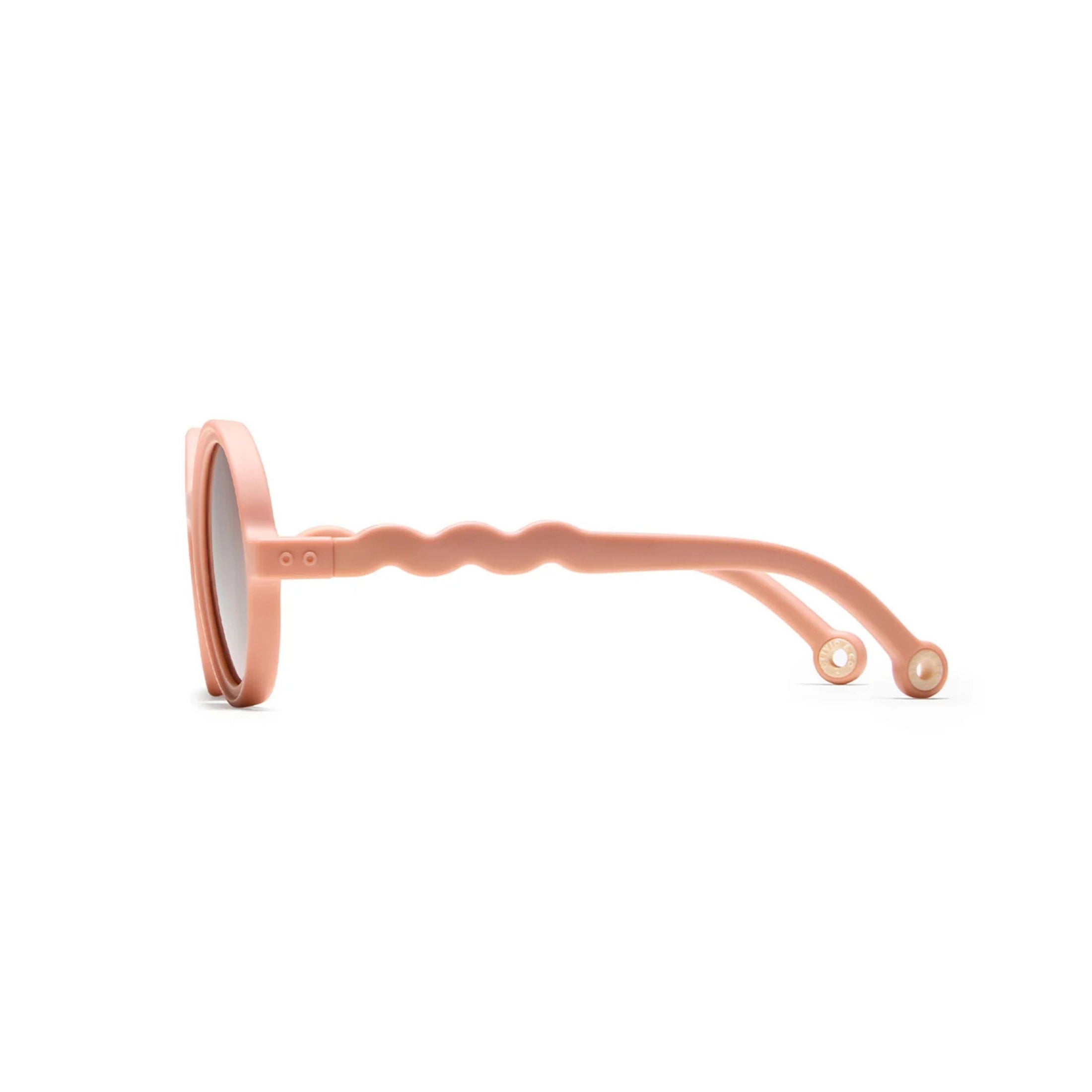 Παιδικά γυαλιά ηλίου στρογγυλά Breakfast Art Fig Pink 18-36 μηνών Olivio&Co