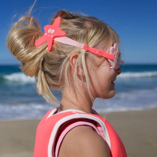 Παιδικά γυαλιά κολύμβησης Melody The Mermaid Neon Strawberry SunnyLife
