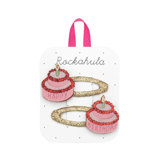 Παιδικά κλιπ μαλλιών Birthday Cake Rockahula