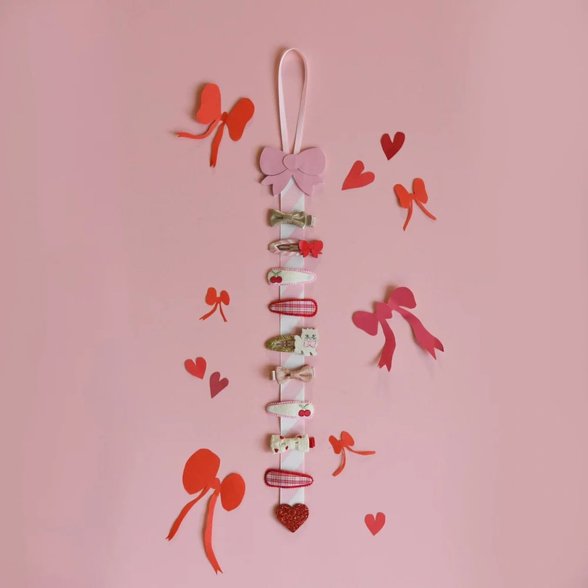 Παιδικά κλιπ μαλλιών με φιόγκους Cutesy Rockahula