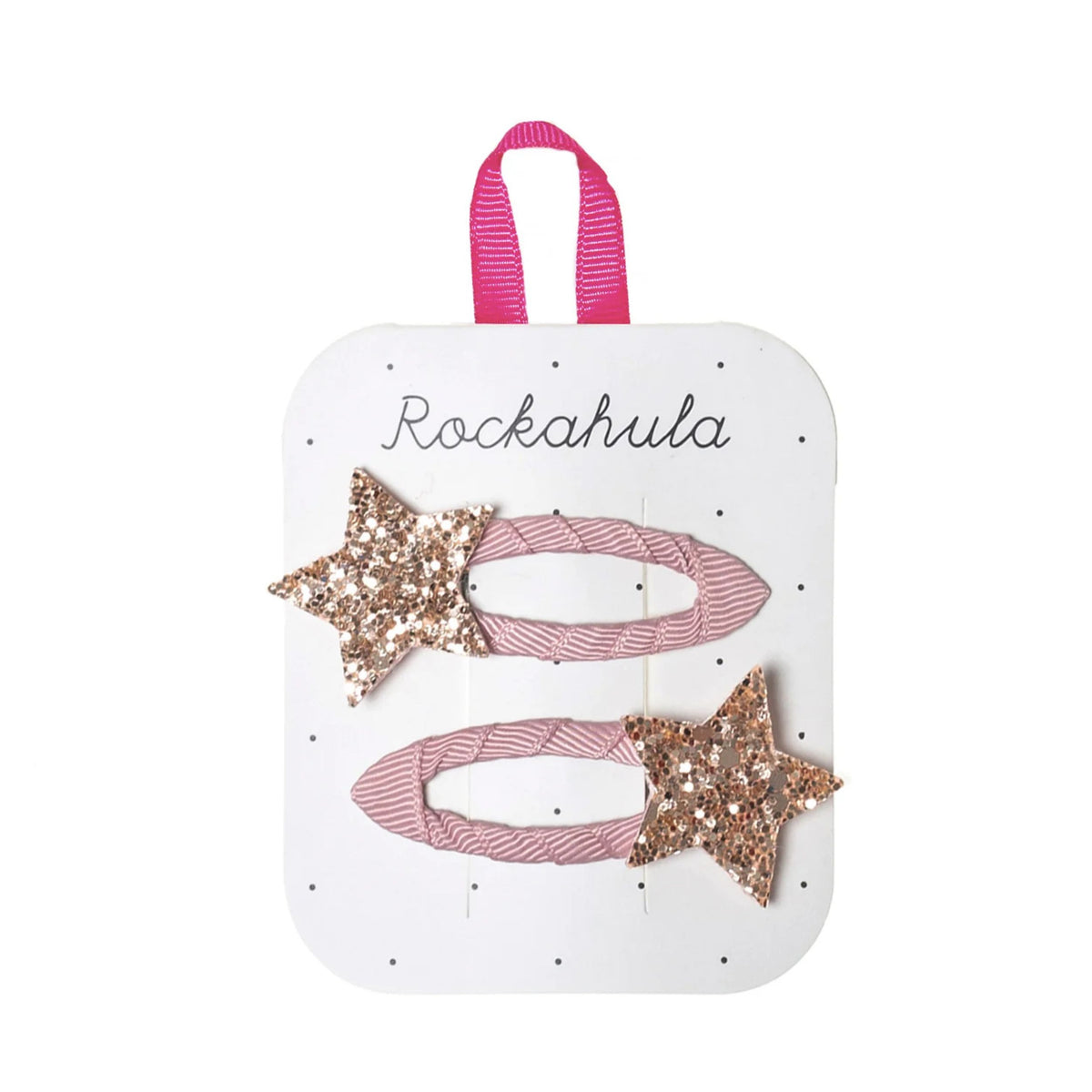 Παιδικά κλιπ μαλλιών Starlight Pink Rockahula