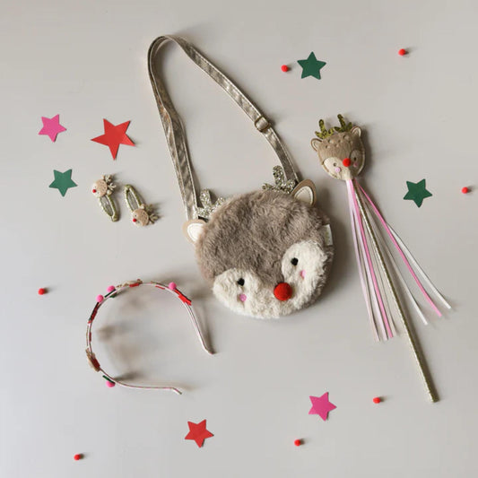 Παιδικά κλιπ μαλλιών τάρανδοι Little Reindeer Rockahula