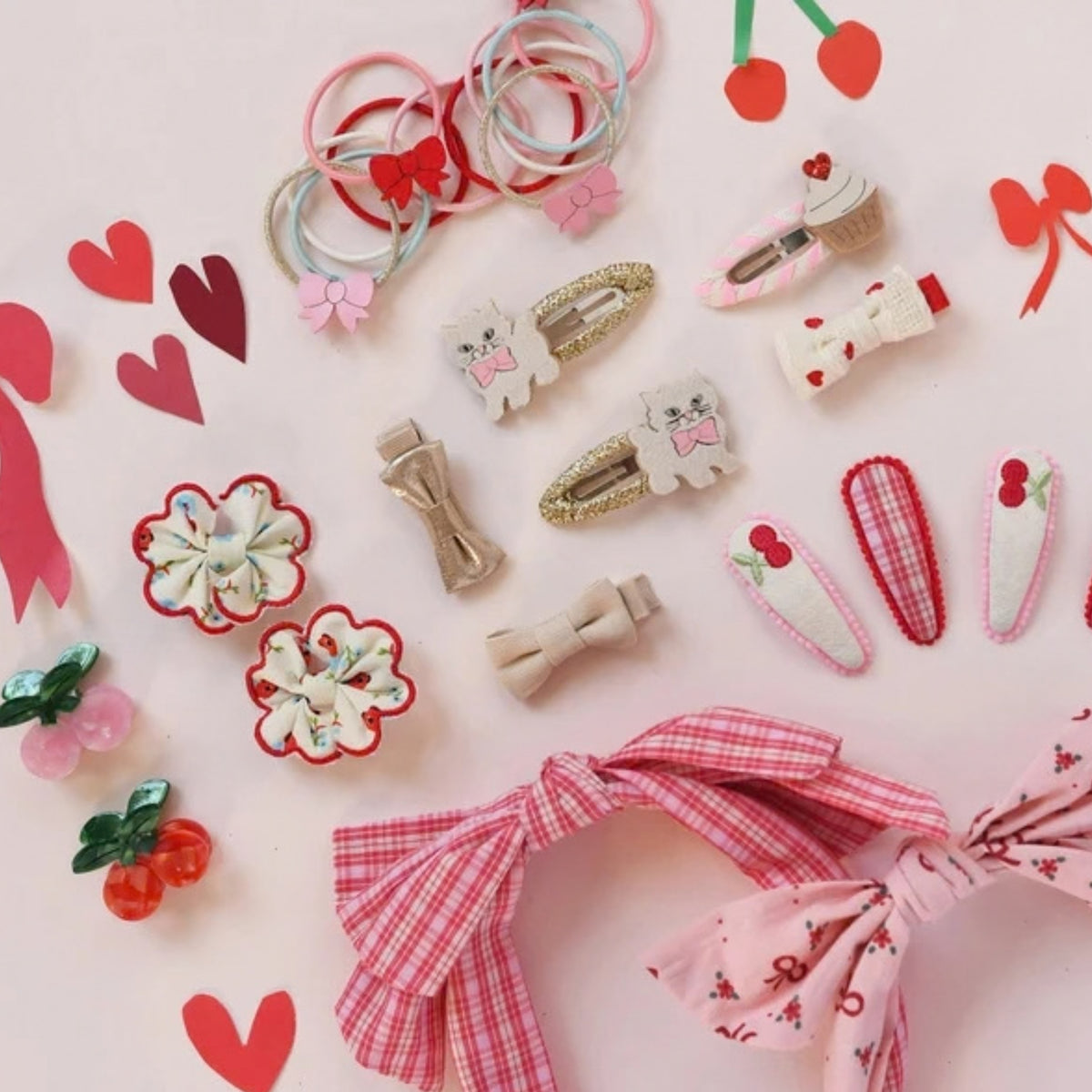 Παιδικά λαστιχάκια μαλλιών Cutesy Bow Rockahula