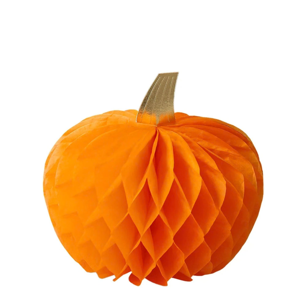 Παιδικές διακοσμητικές Halloween honeycomb Κολοκύθες 10 τμχ Meri Meri