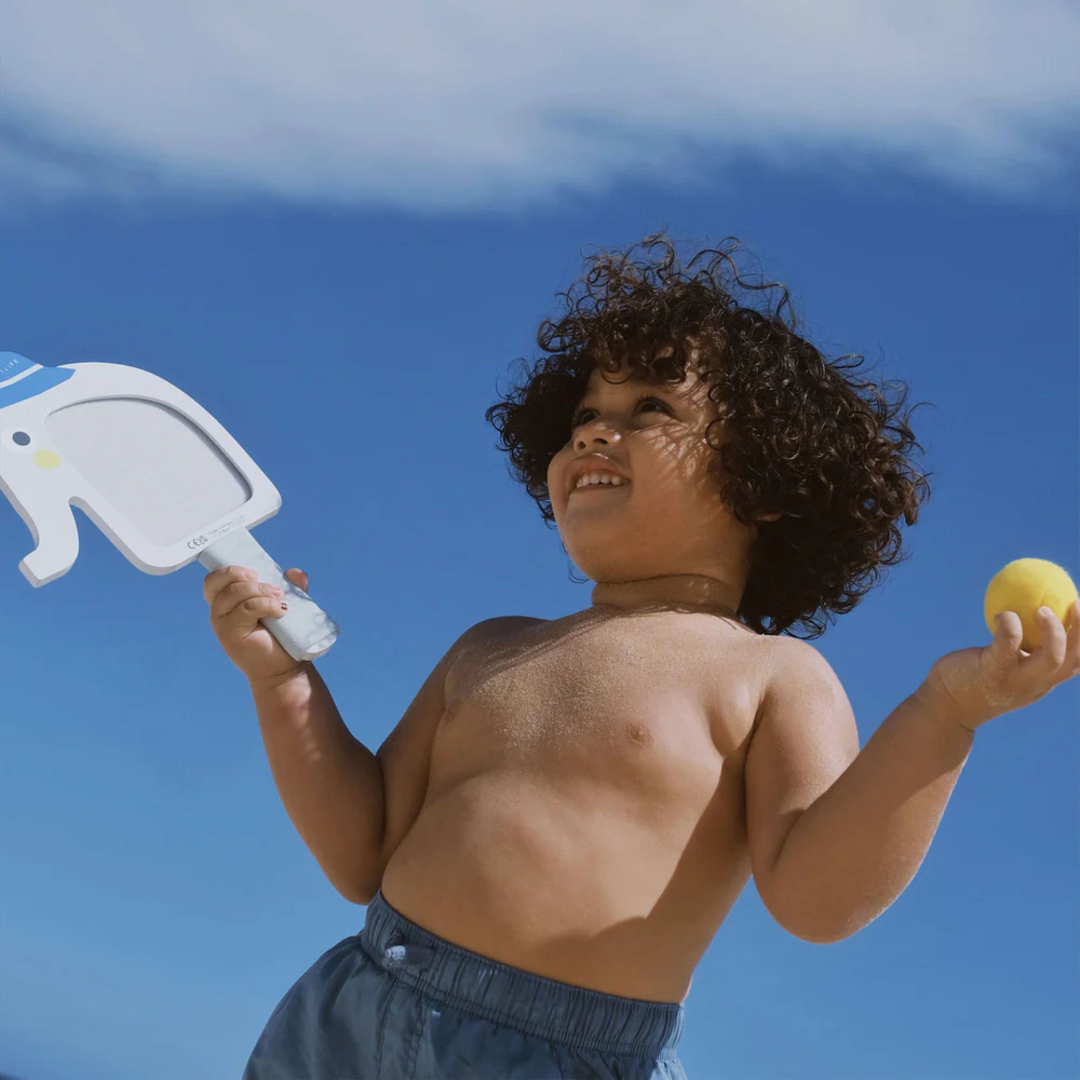 Παιδικές ρακέτες παραλίας Velcro Eli The Elephant Multi SunnyLife