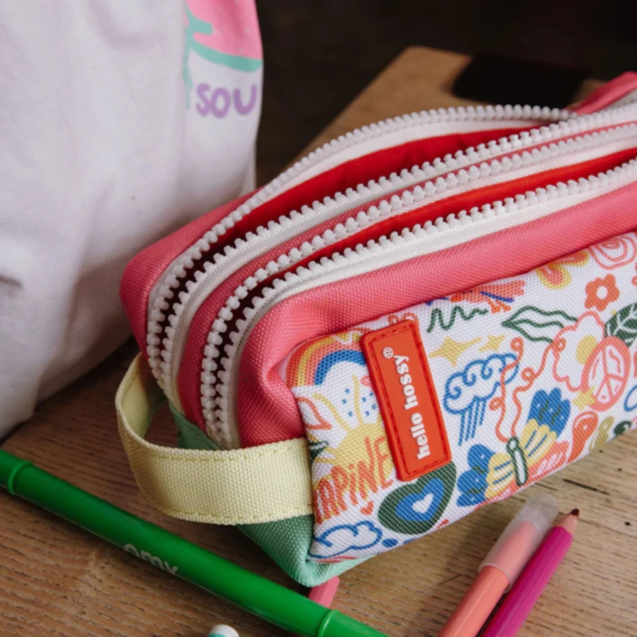 Παιδική κασετίνα Happiness πολύχρωμη Hello Hossy