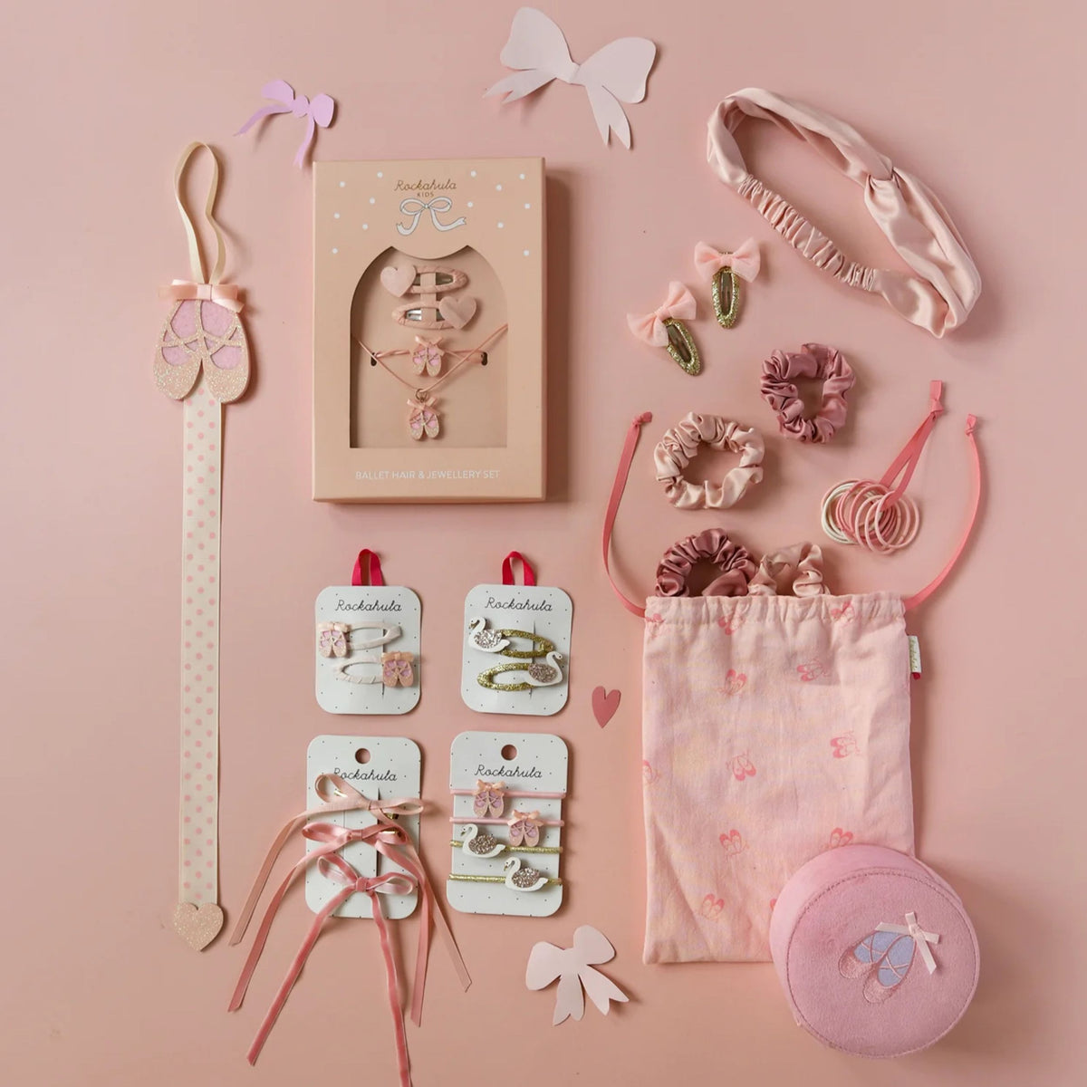 Παιδική κρεμάστρα για κλιπ μαλλιών Ballet Shoes Rockahula