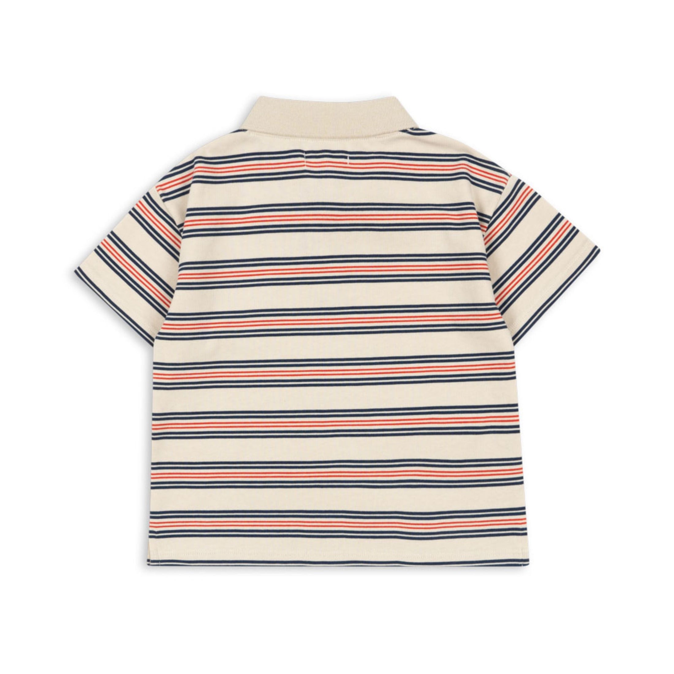 Παιδική μπλούζα πόλο ριγέ με σχέδιο λεμόνι Konges Slojd