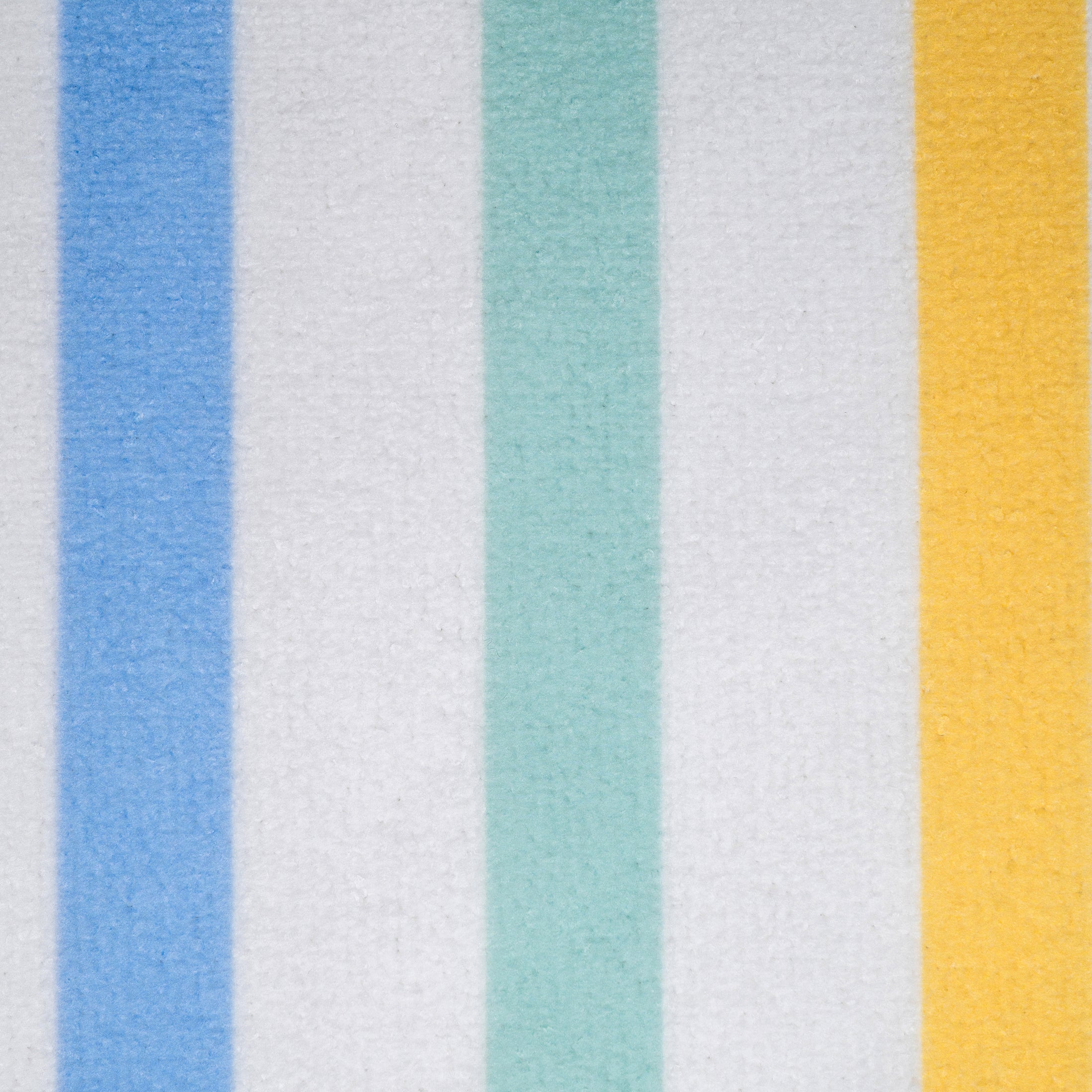 Παιδική πετσέτα παραλίας green blue stripes Perle D'azur