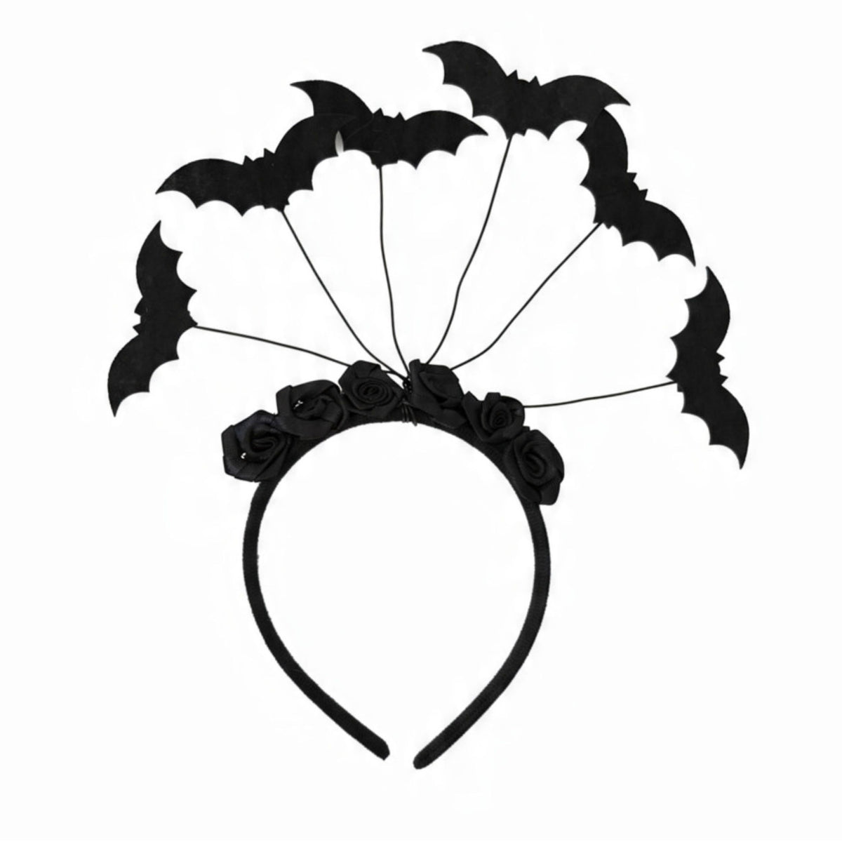 Παιδική στέκα μαλλιών Halloween με νυχτερίδες και τριαντάφυλλα Jomalmi Kids