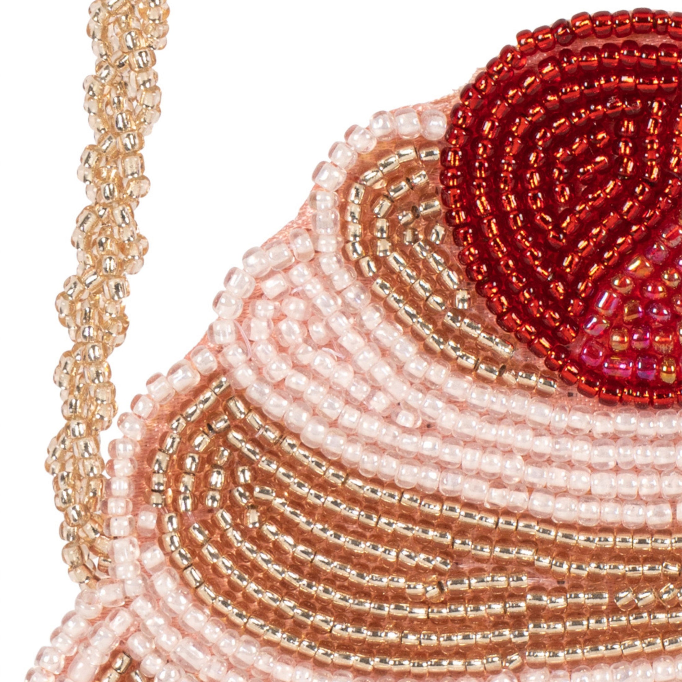 Παιδική τσάντα πορτοφολάκι παγωτό με χάντρες Konges Slojd