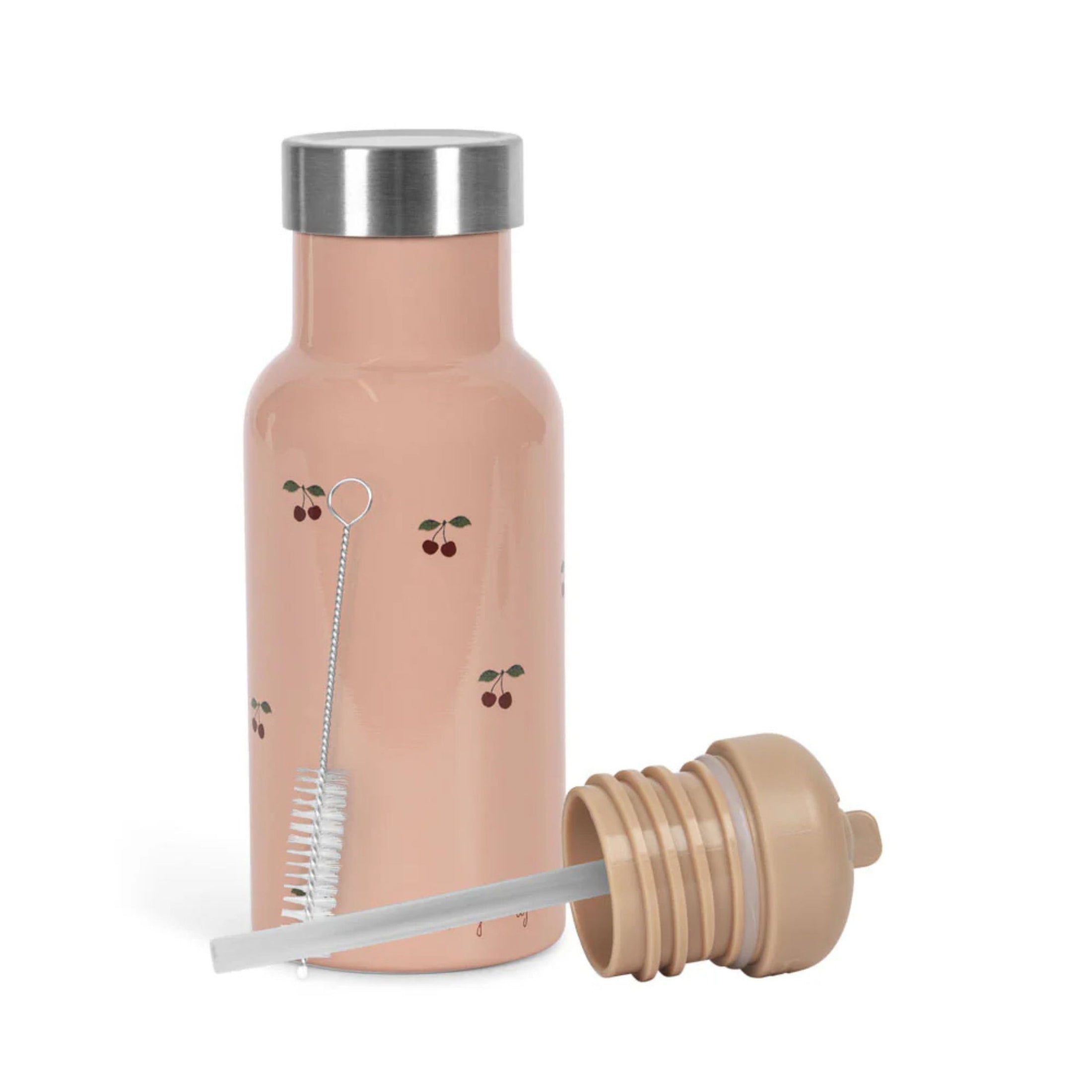 Παιδικό ανοξείδωτο μπουκάλι θερμός Cherry Pink 350ml Konges Slojd