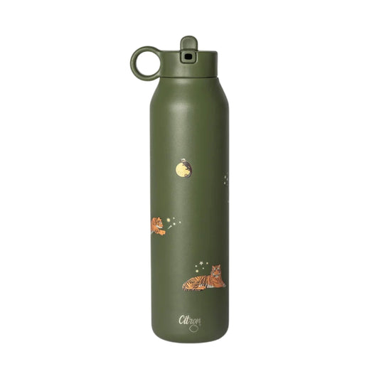Παιδικό ανοξείδωτο παγούρι θερμός Τίγρη 500ml Citron