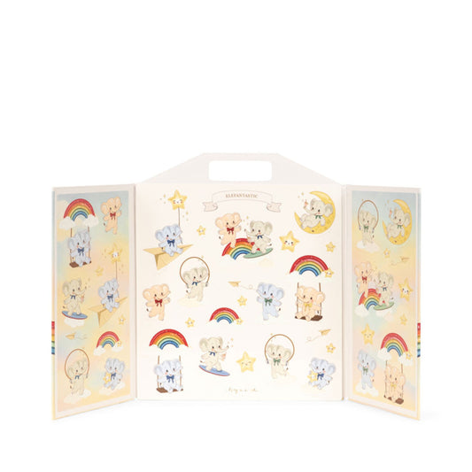 Παιδικό βιβλίο με αυτοκόλλητα My Sticker World FSC Konges Slojd