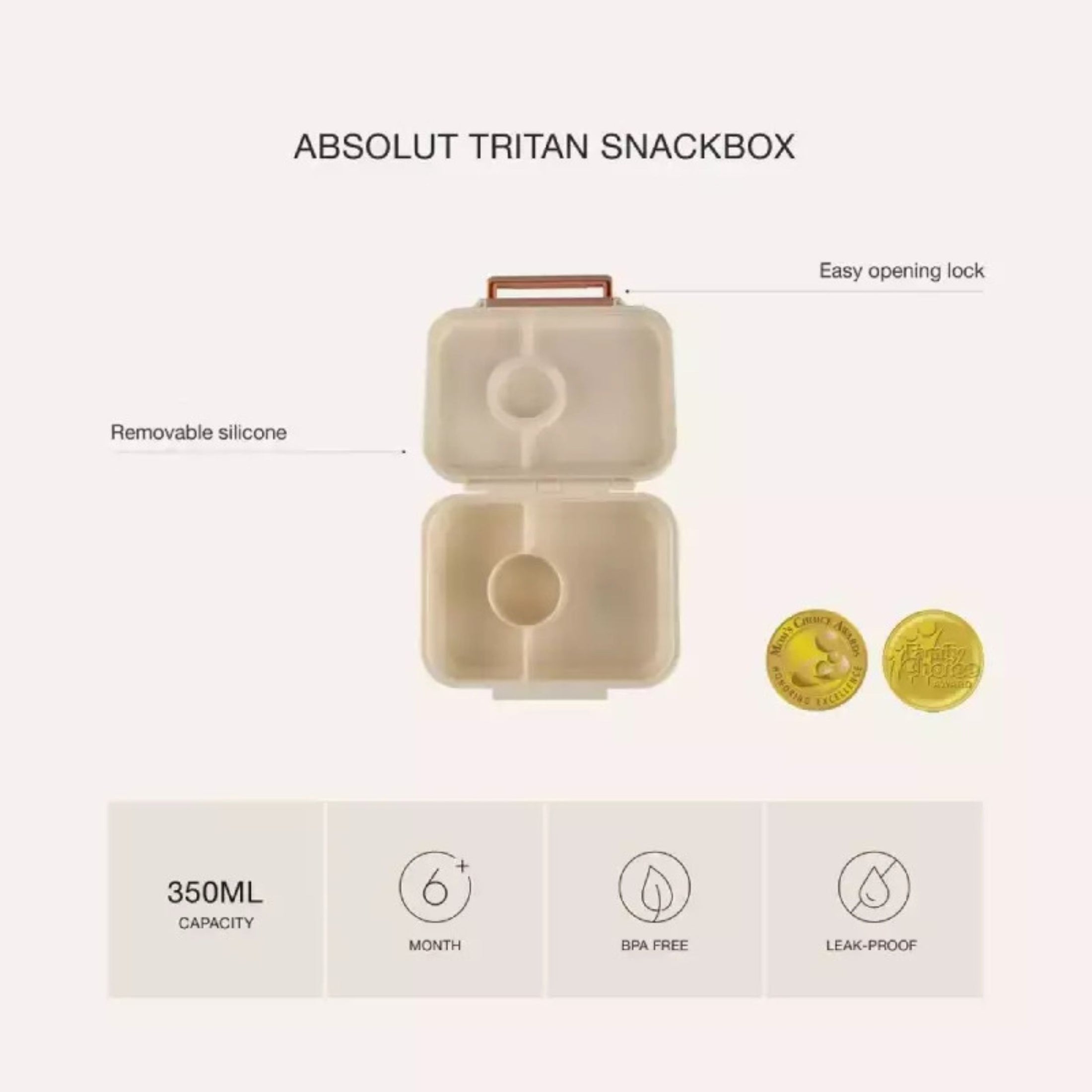 Παιδικό φαγητοδοχείο Tritan Μπαλαρίνα 350ml Citron