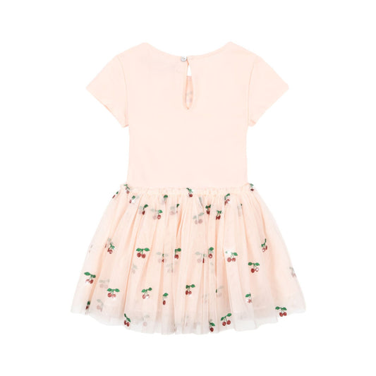 Παιδικό φόρεμα μπαλαρίνας με τούλι ροζ Konges Slojd