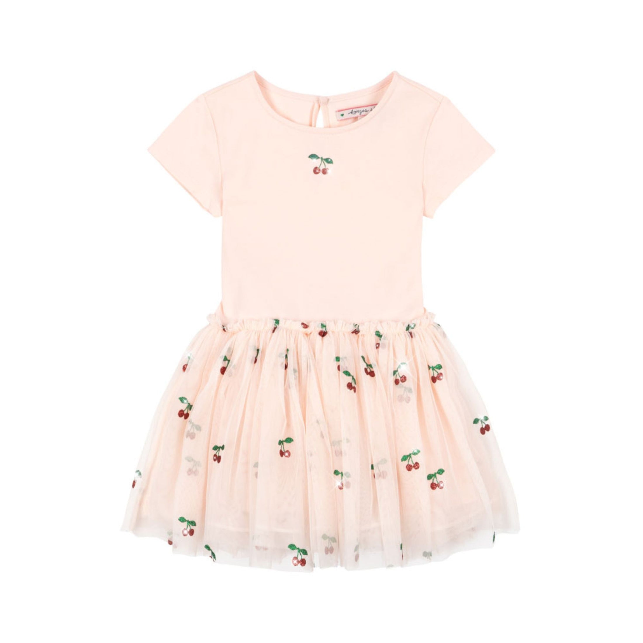 Παιδικό φόρεμα μπαλαρίνας με τούλι ροζ Konges Slojd