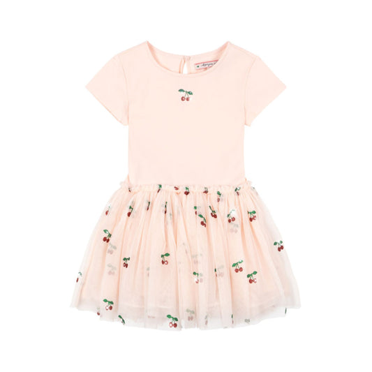 Παιδικό φόρεμα μπαλαρίνας με τούλι ροζ Konges Slojd