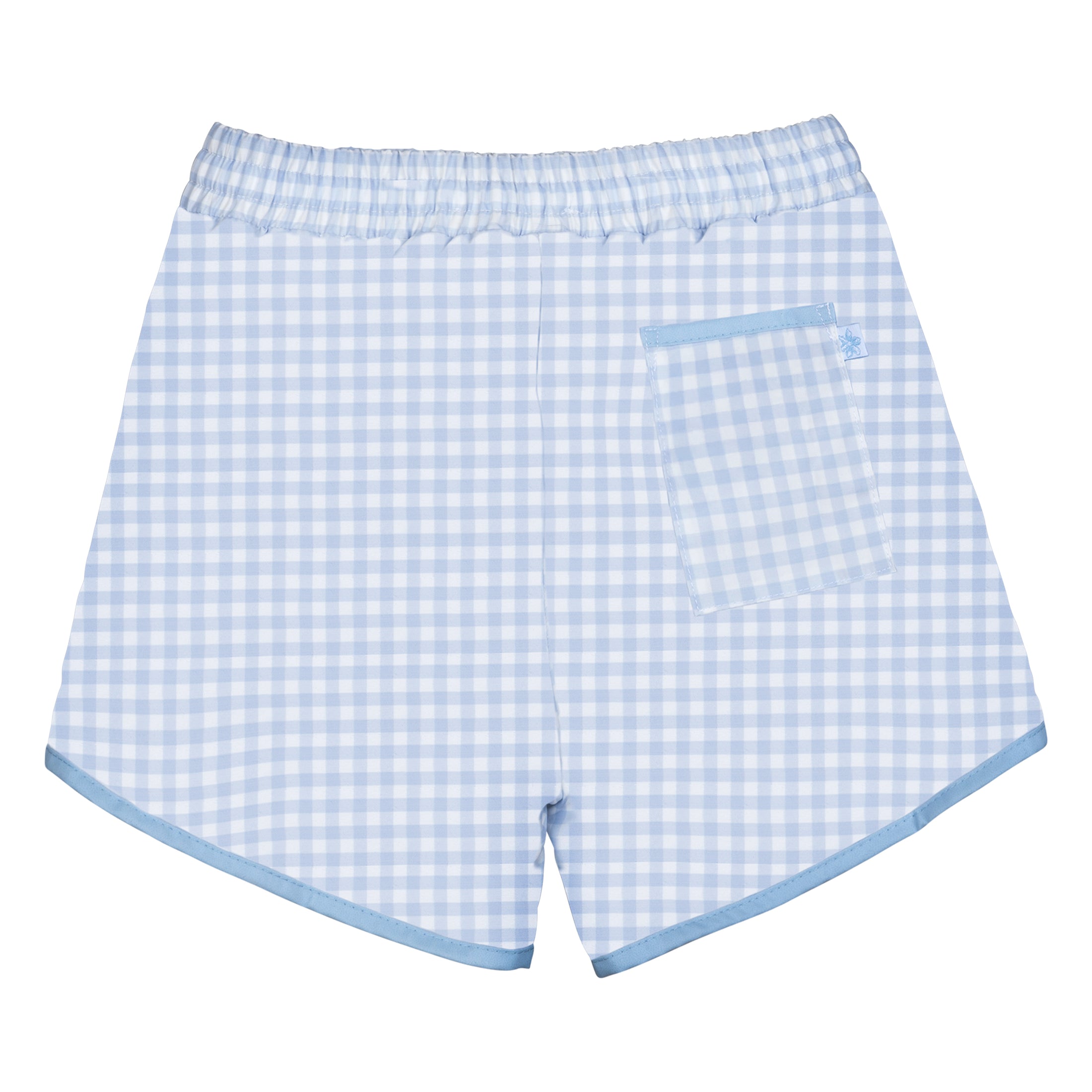 Παιδικό μαγιό bordie Blue Gingham Perle D'azur