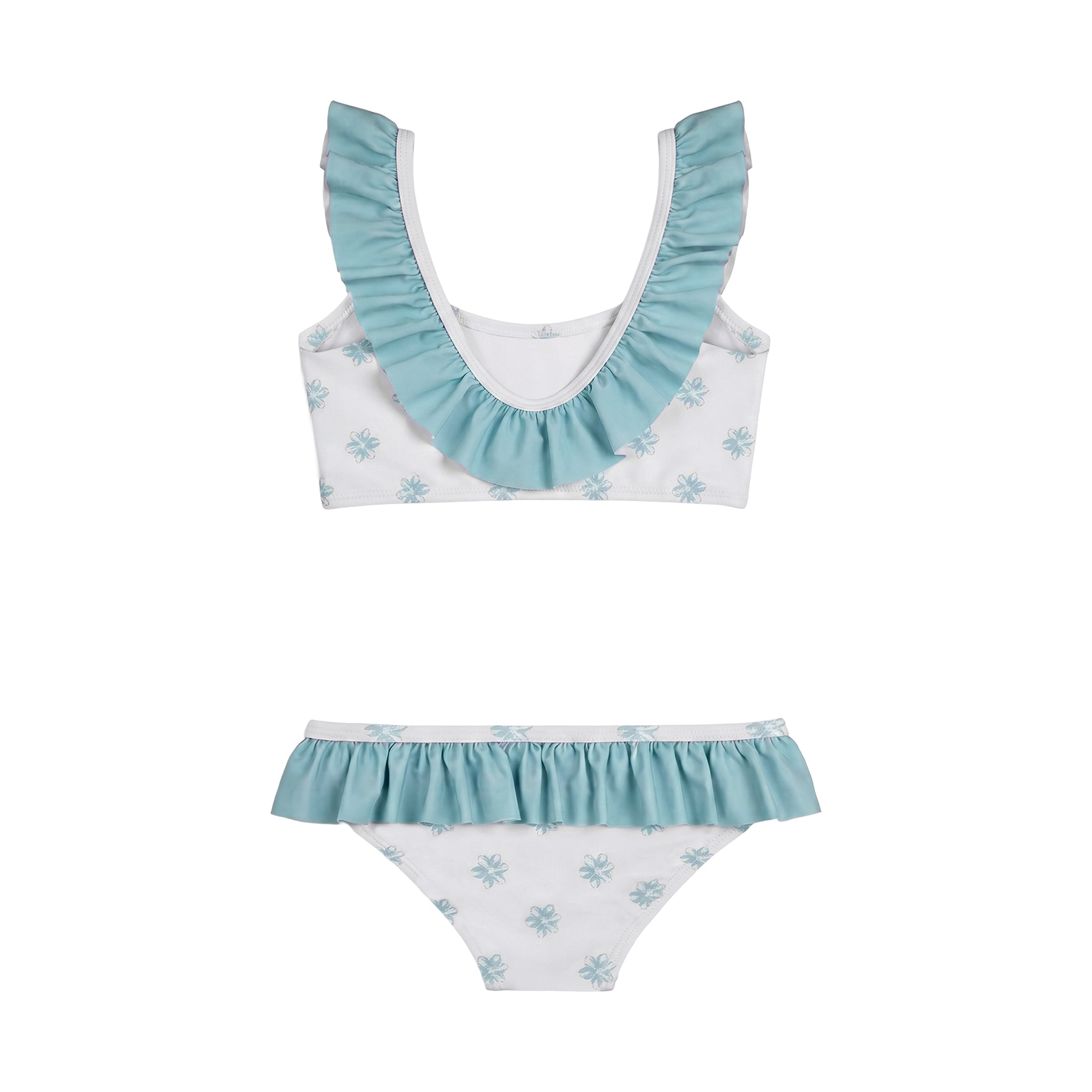 Παιδικό μαγιό μπικίνι Aqua Perle D'Azur Ruffles Perle D'azur