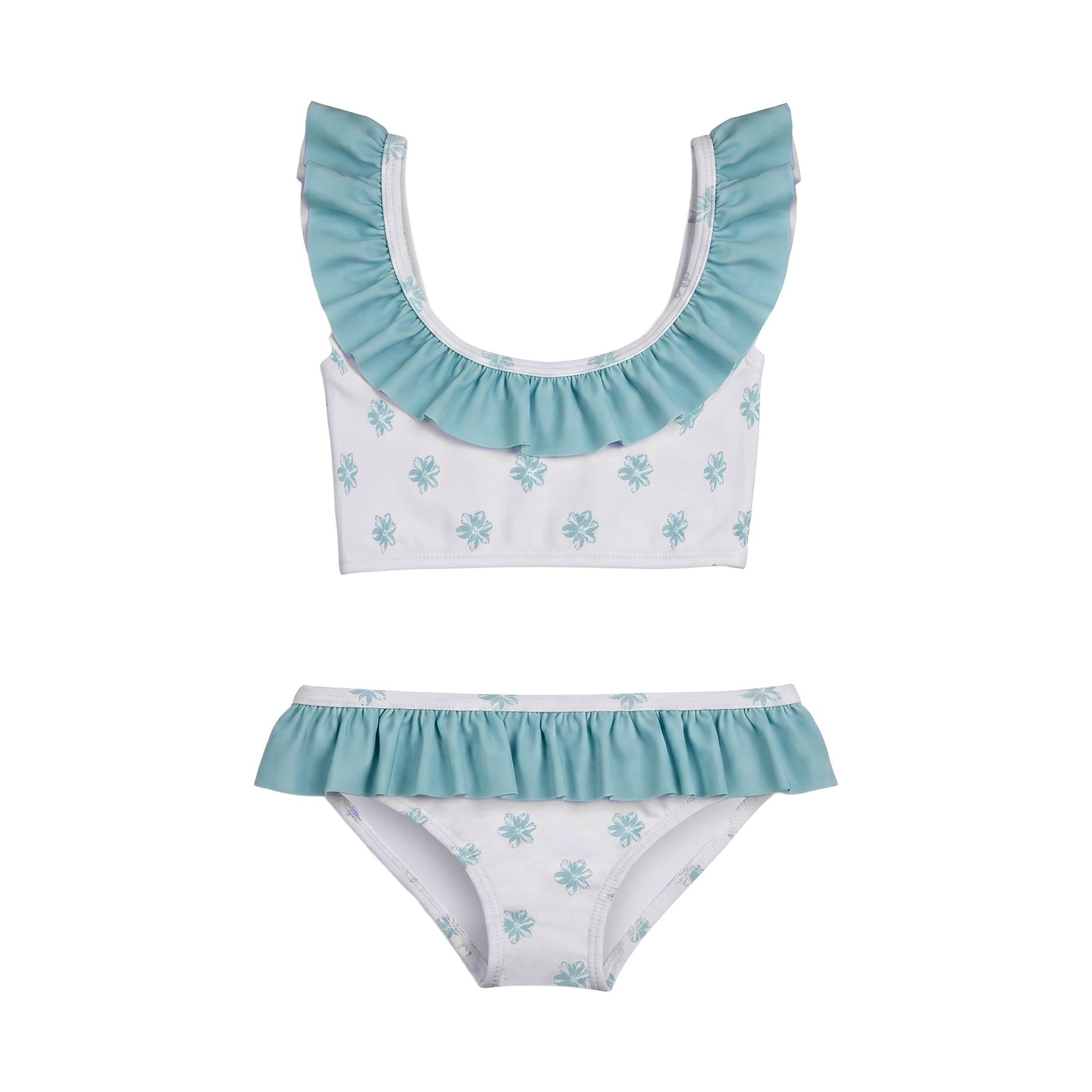 Παιδικό μαγιό μπικίνι Aqua Perle D'Azur Ruffles Perle D'azur