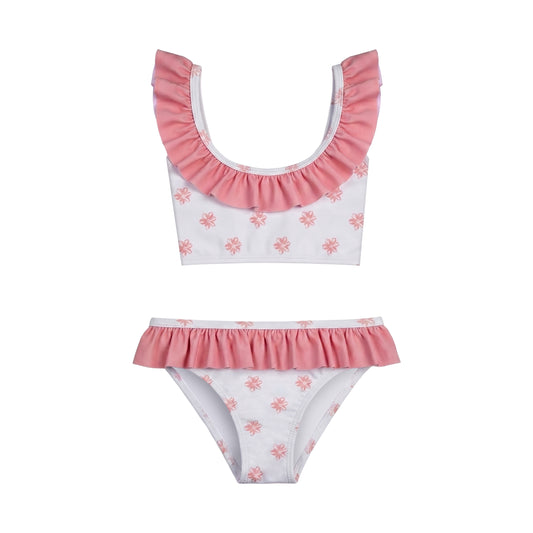 Παιδικό μαγιό μπικίνι Coral Perle D'Azur Ruffles Perle D'azur