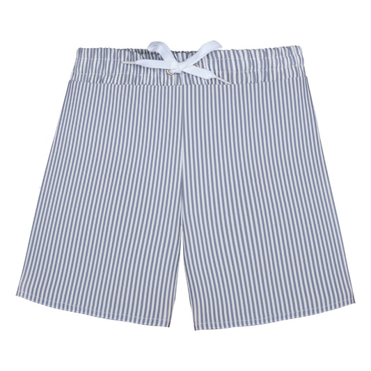 Παιδικό μαγιό shorts με μαύρες ρίγες Perle d'azur