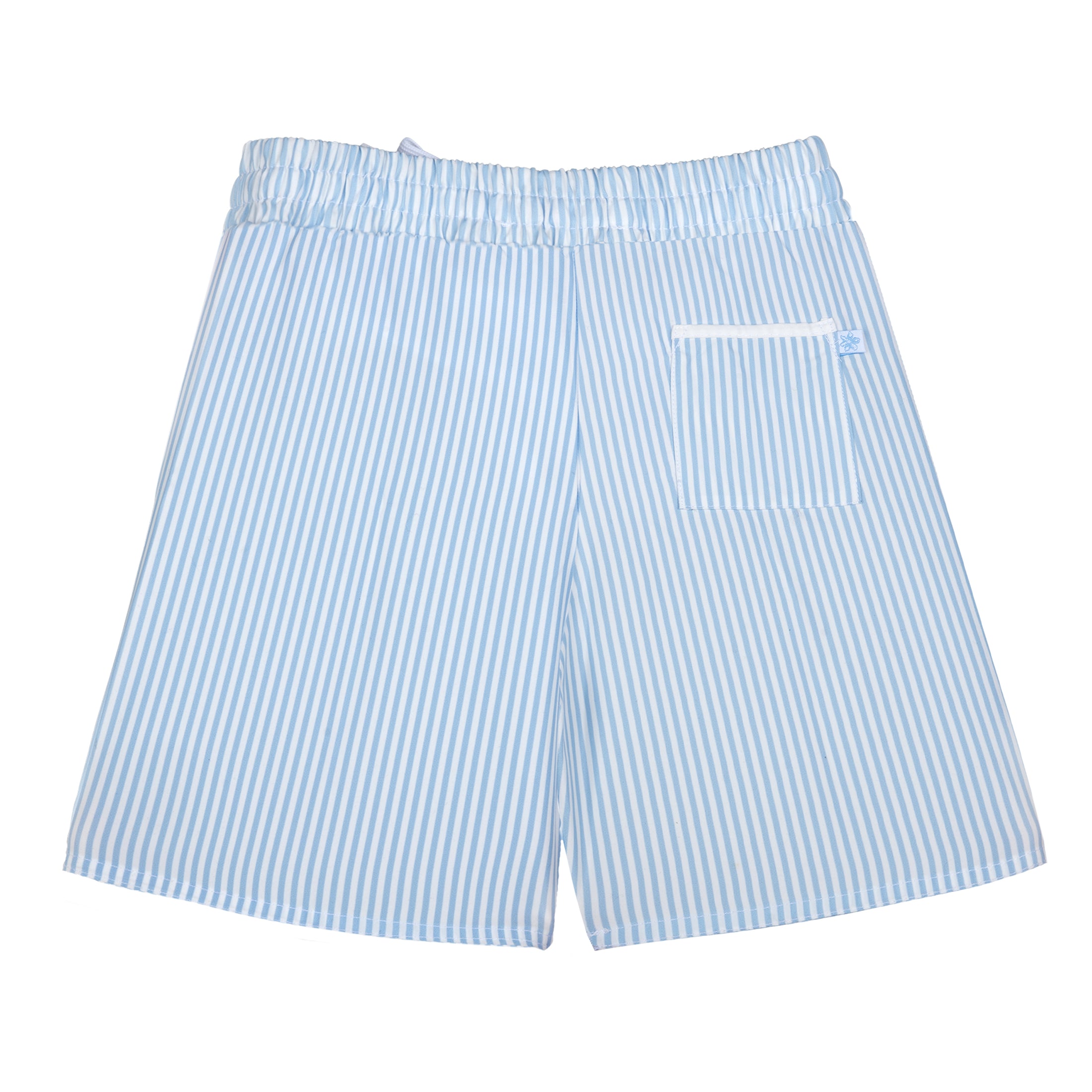 Παιδικό μαγιό shorts με μπλε ρίγες Perle d'azur