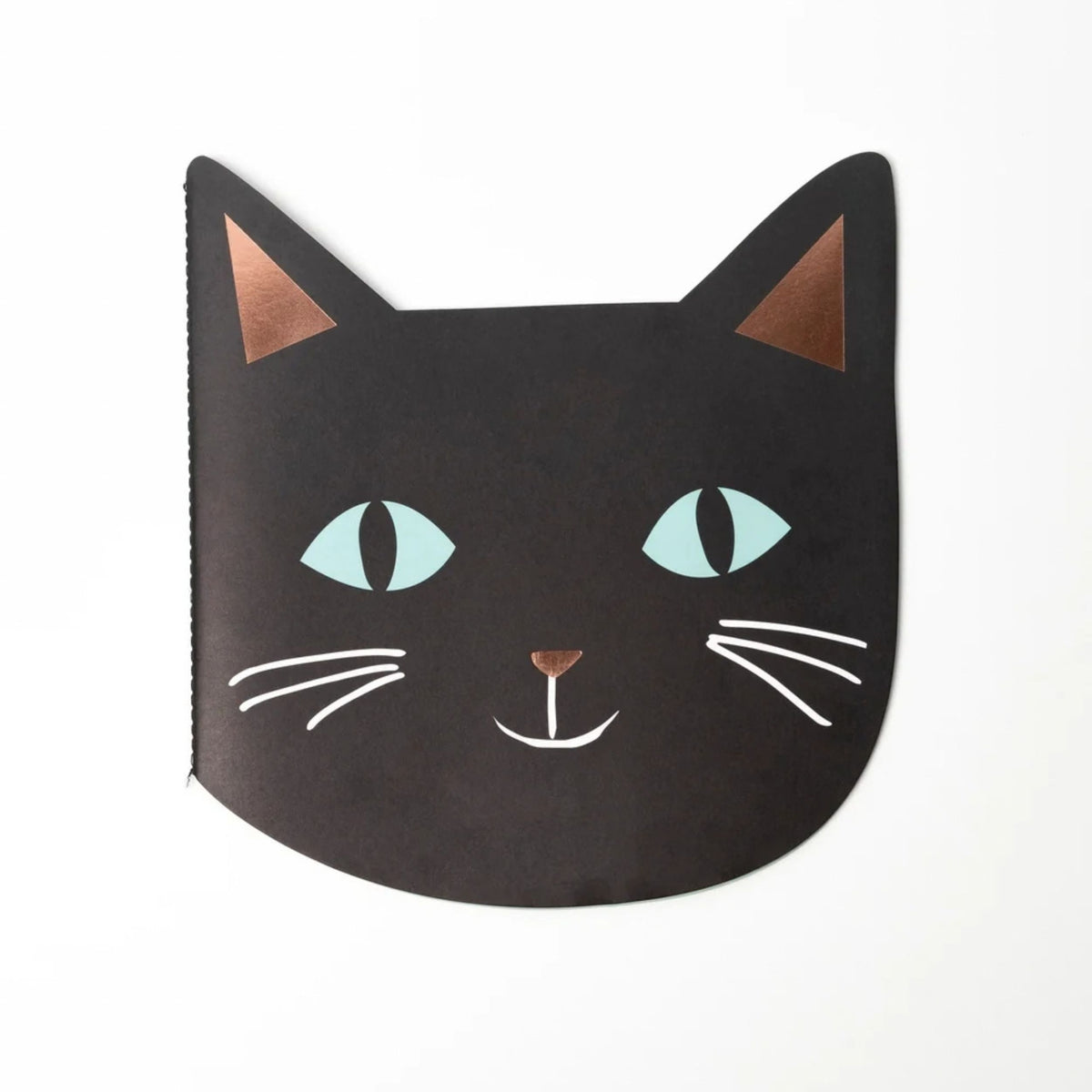Παιδικό μπλοκ ζωγραφικής με αυτοκόλλητα Halloween Cat Meri Meri