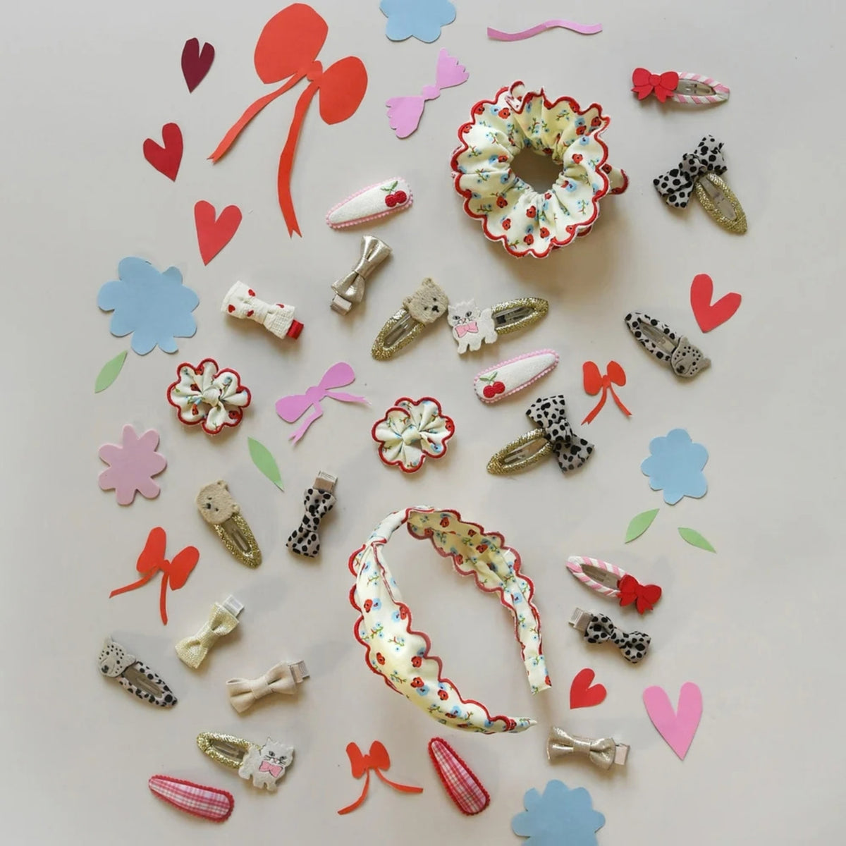 Παιδικό scrunchie φλοράλ Martha Ditsy Rockahula