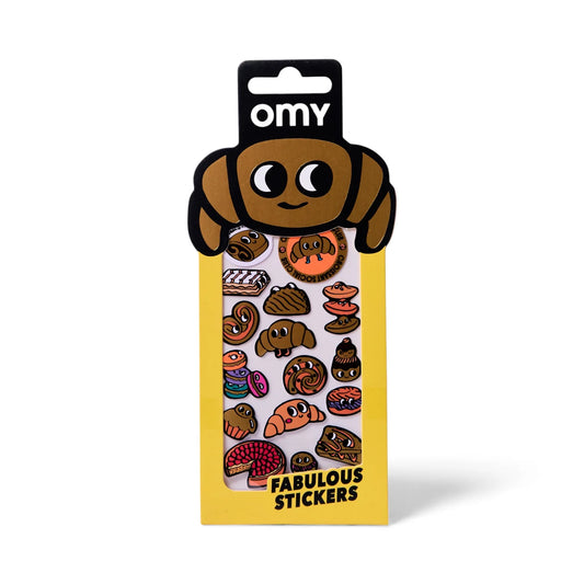 Παιδικό σετ αυτοκόλλητα κρουασάν Omy