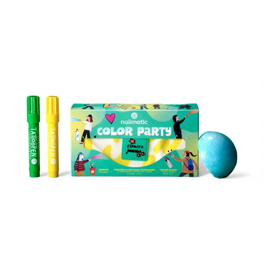 Παιδικό σετ δώρου με τσαντάκι - μπανάνα color party Nailmatic