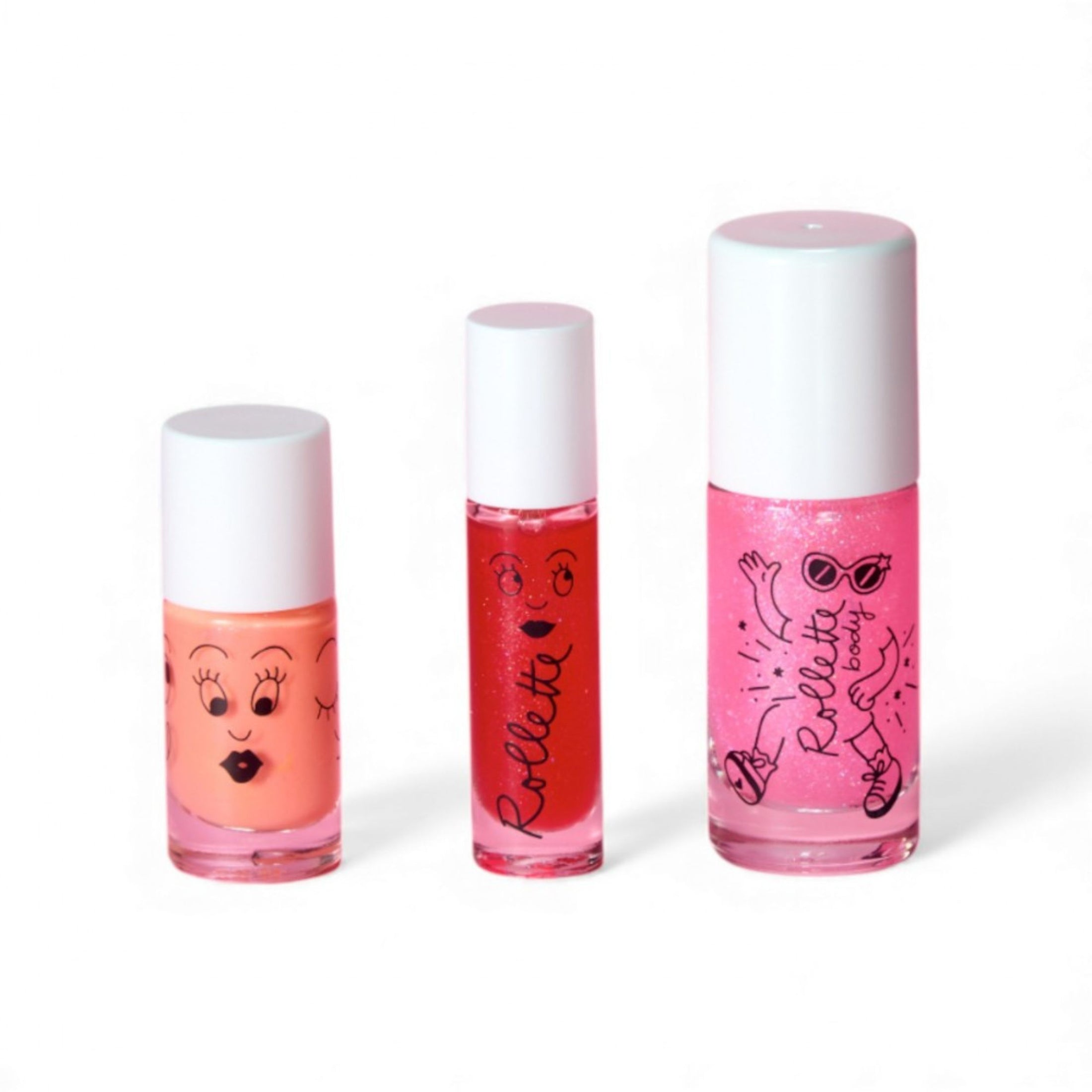 Παιδικό σετ δώρου με τσαντάκι μπανάνα Glam Party Nailmatic