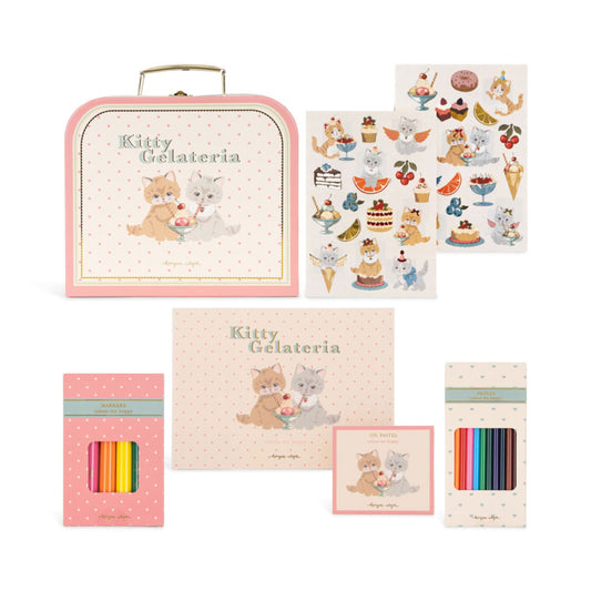 Παιδικό σετ ζωγραφικής Little Artist Kitty Friends Konges Slοjd