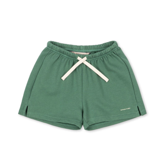 Παιδικό σορτσάκι φούτερ πράσινο Konges Slojd 