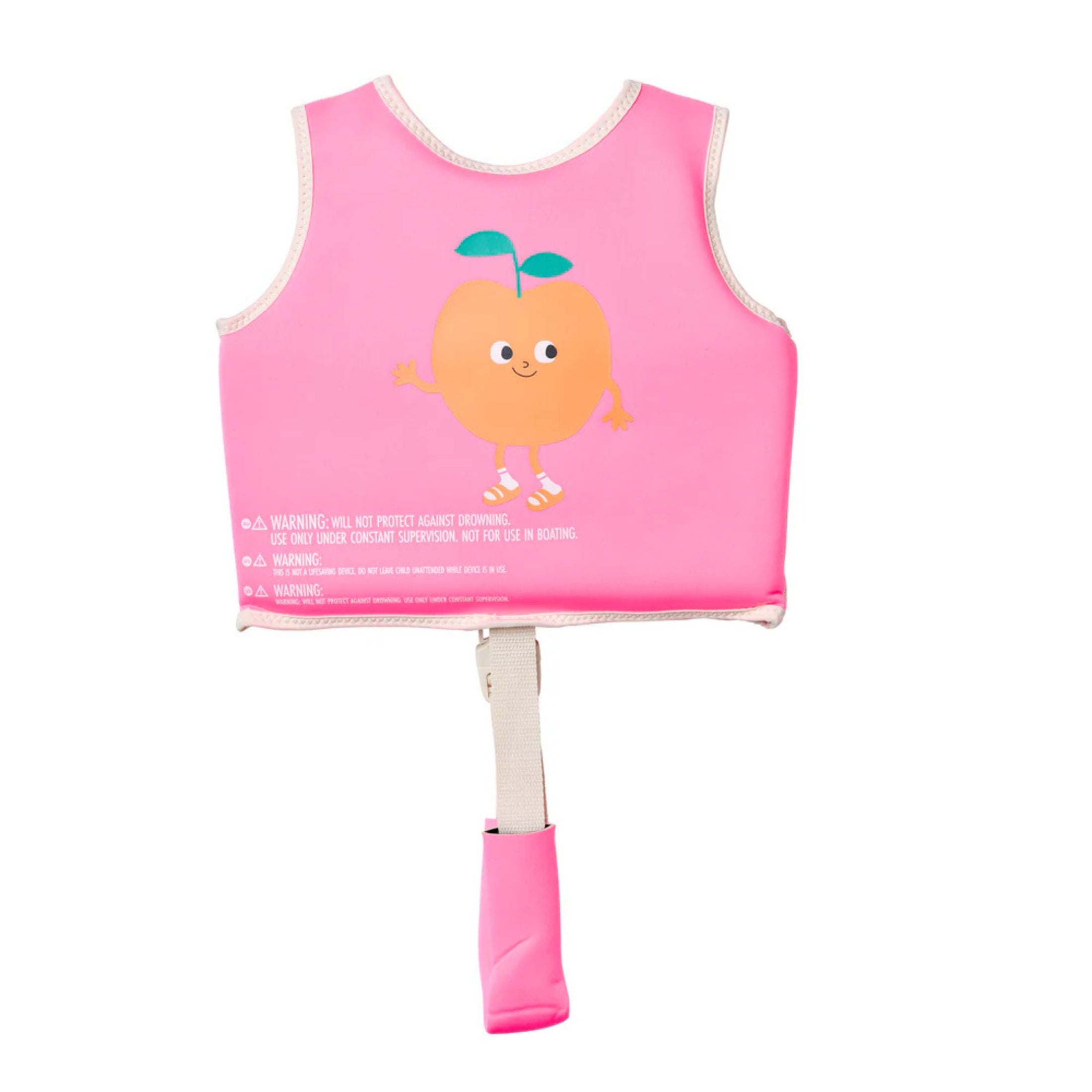 Παιδικό σωσίβιο γιλέκο Poppy The Peach Neon Pink SunnyLife