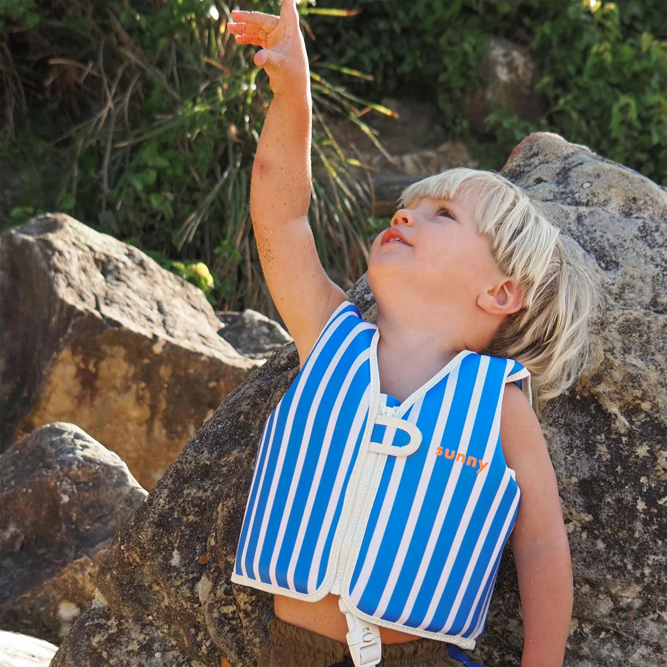 Παιδικό σωσίβιο γιλέκο Tino The Tiger Blue SunnyLife 