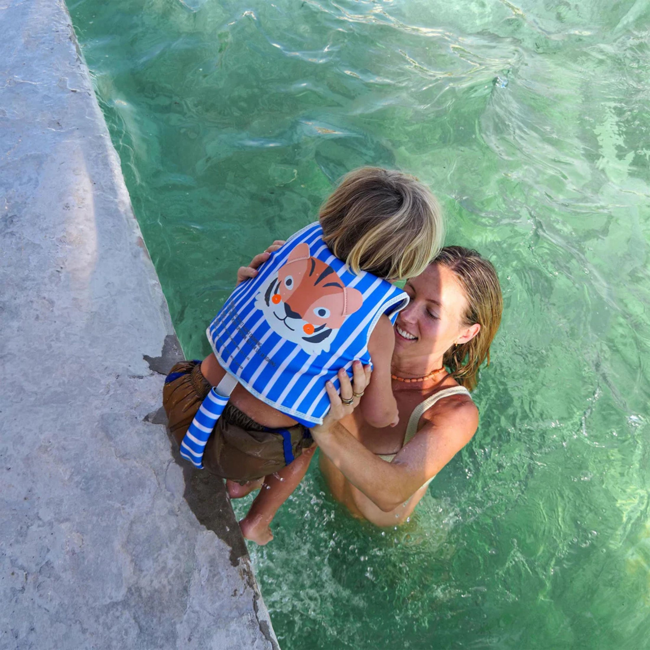 Παιδικό σωσίβιο γιλέκο Tino The Tiger Blue SunnyLife 