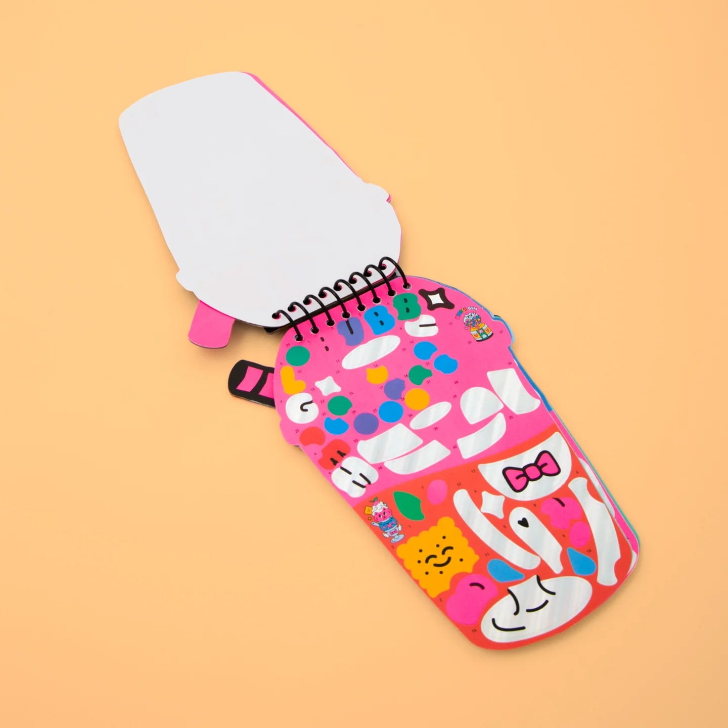 Παιδικό βιβλίο δραστηριοτήτων με αυτοκόλλητα Bubble Tea Omy