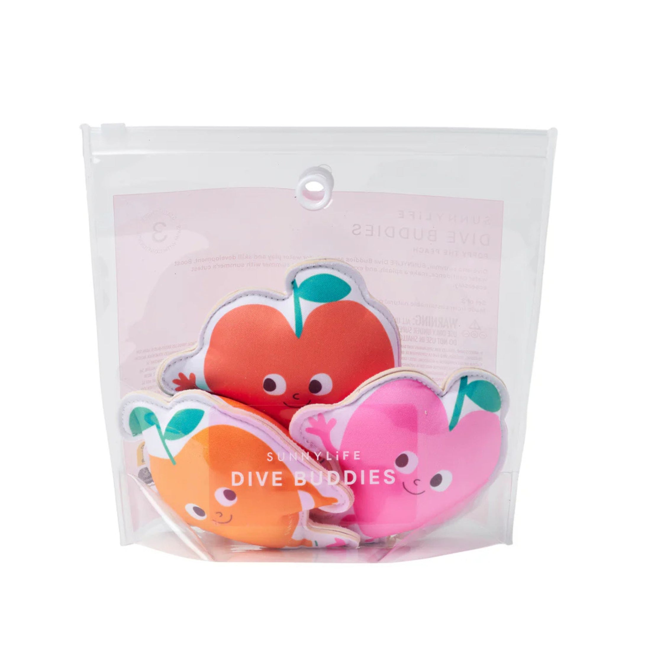 Παιχνίδι παραλίας Dive Buddies Poppy the Peach Multi SunnyLife 3τμχ