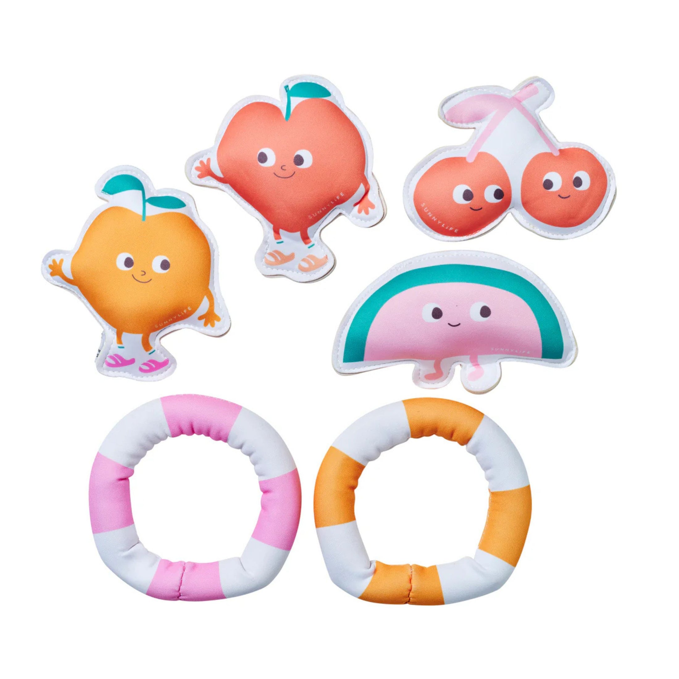 Παιχνίδι παραλίας Dive Buddies Poppy the Peach Multi SunnyLife 6τμχ