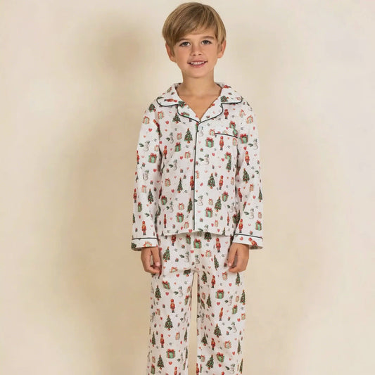 Παιδική πιτζάμα Christmas Joy poplin
