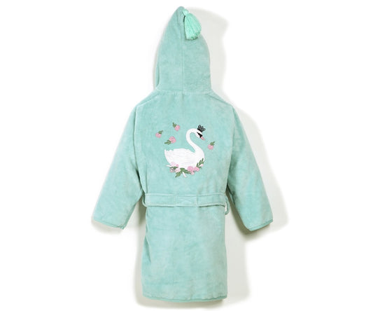 Βρεφικό μπουρνούζι Bamboo Moonlight Swan La Millou