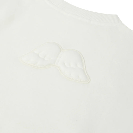 Βρεφικό σετ φόρμας Angel Wing Bobby milky white Marie-Chantal